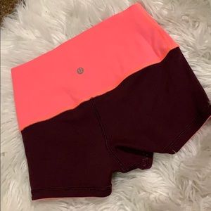 Lululemon REVERSIBLE biker shorts
